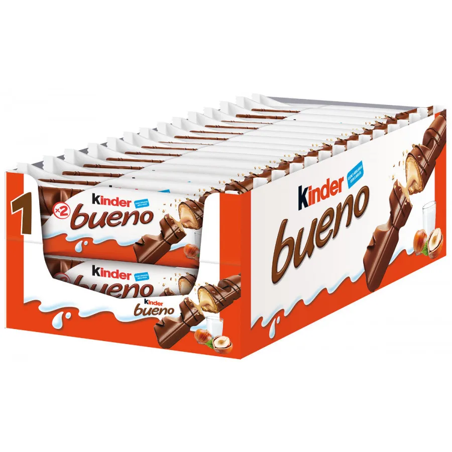 Kinder bueno chocolate 43g. E/30
