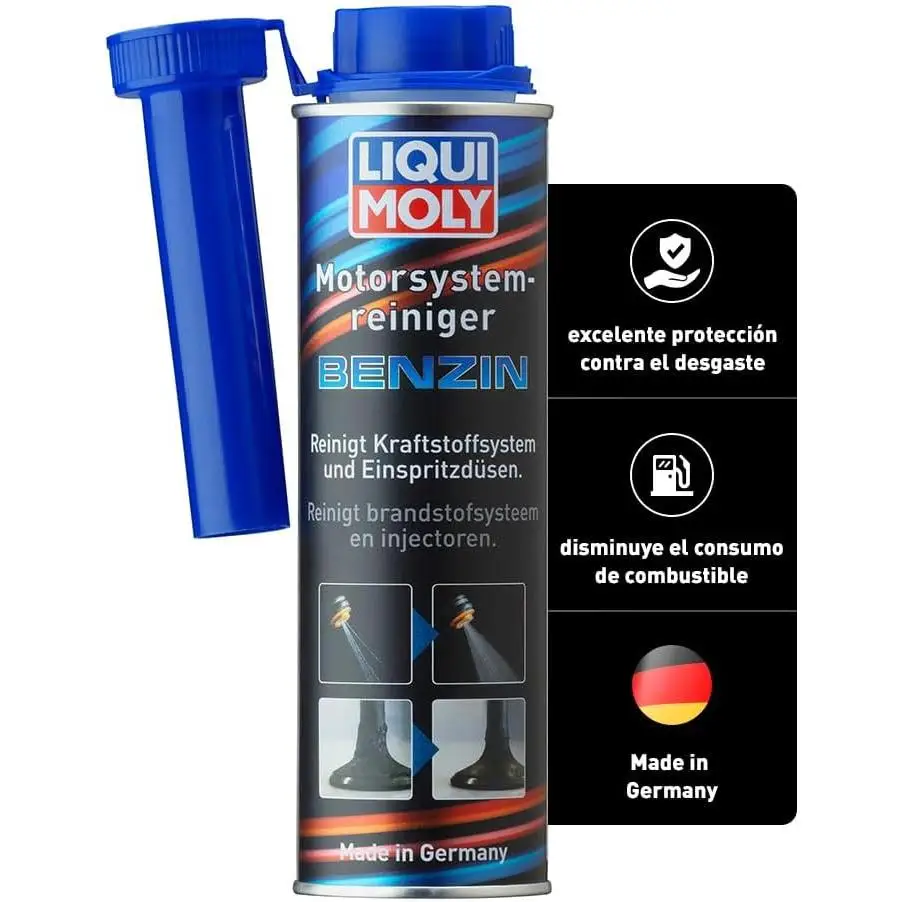 Liqui Moly Limpiador de motor de gasolina de alta calidad para un sistema de motor eficiente 300ml