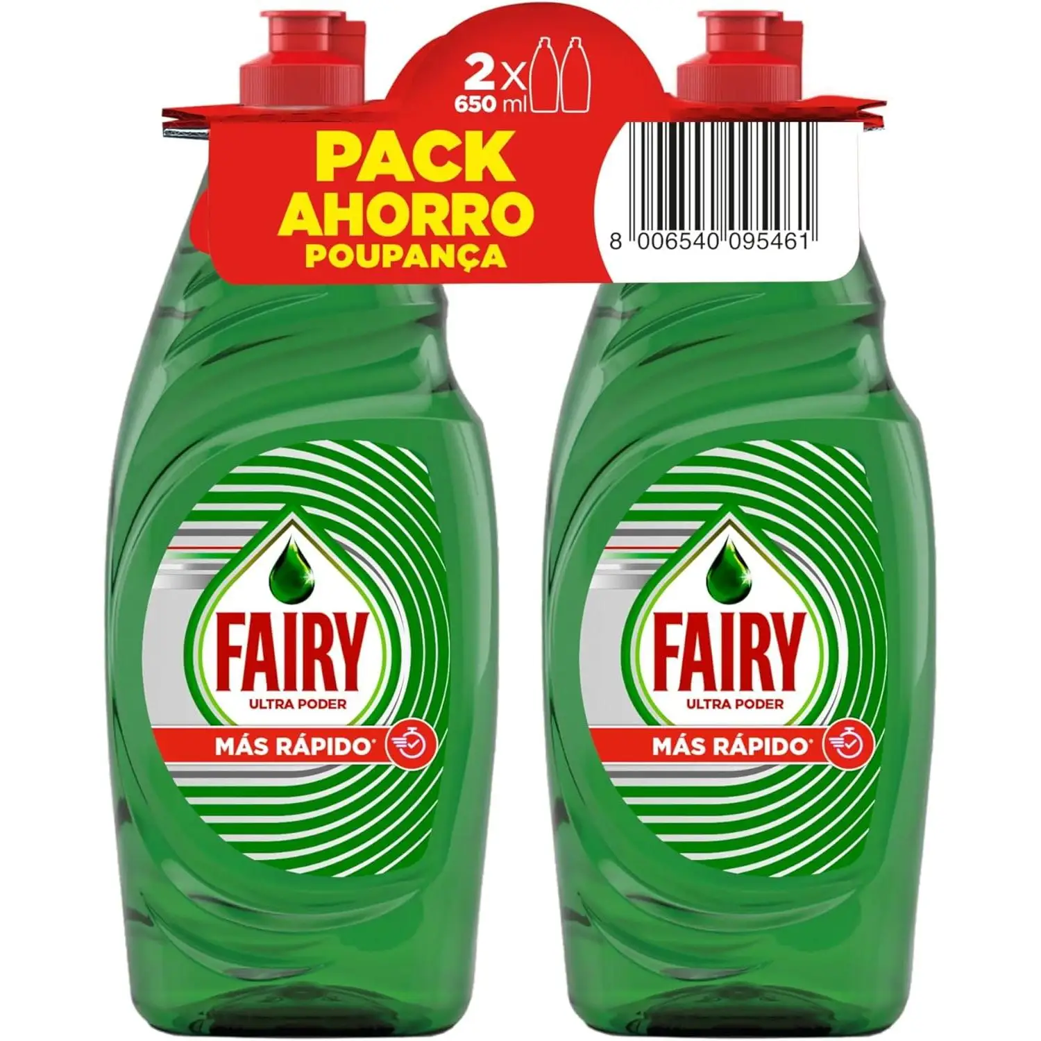 Fairy Ultra Poder 2 x 650 ml