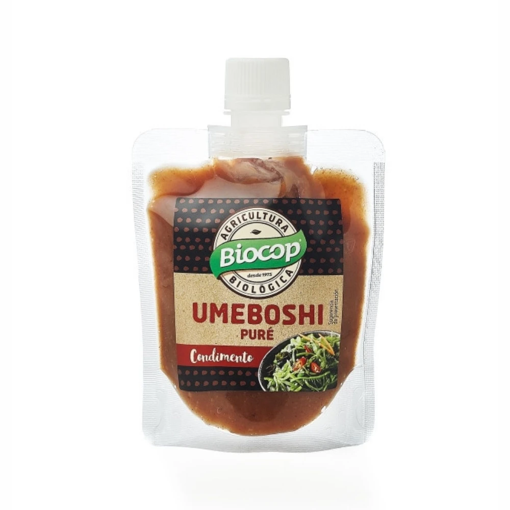 Puré Umeboshi 150g | Sabor ácido y salado | Sin gluten | Vegana | Biocop