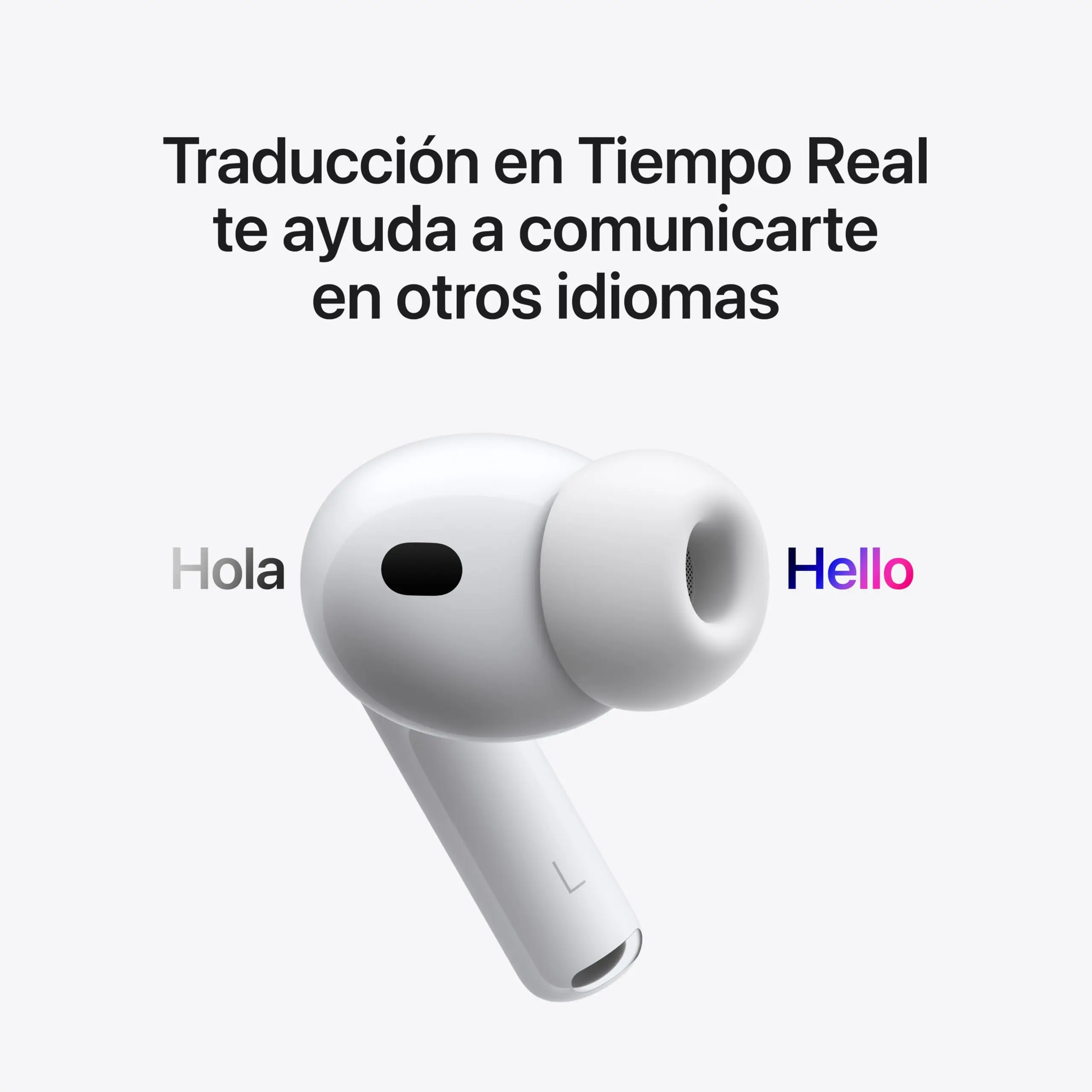Apple AirPods Pro 3 Auriculares Inalámbricos con Cancelación Activa de Ruido (ANC), Medición de Frecuencia Cardíaca, Audio Espacial y Carga USB-C 6