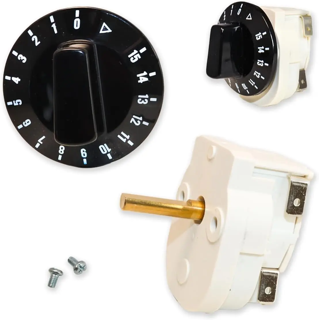 GOLDMAN SERVICE  Temporizador Interruptor Mecánico para Tostadoras de Pan y Electrodomésticos de Hostelería y Hogar. Controlador Tiempo: 15 Minutos