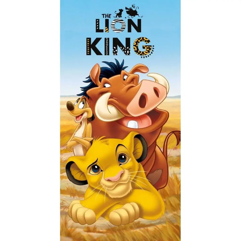 El Rey Leon Toalla de Playa Infantil Microfibra El Rey León 190163 75x145 Cm