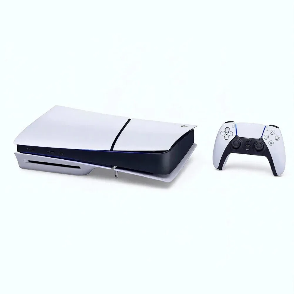 Consola Sony PlayStation 5 – PS5 Slim 1TB Edición Estándar Blanca + Fortnite Flowering Chaos| con SSD ultra rápido, ray tracing y 4K para gaming inmersivo 4