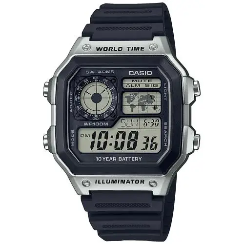 Reloj Digital Vintage Casio AE-1200WH-1CVEF Original Nuevo Envio en 24 horas