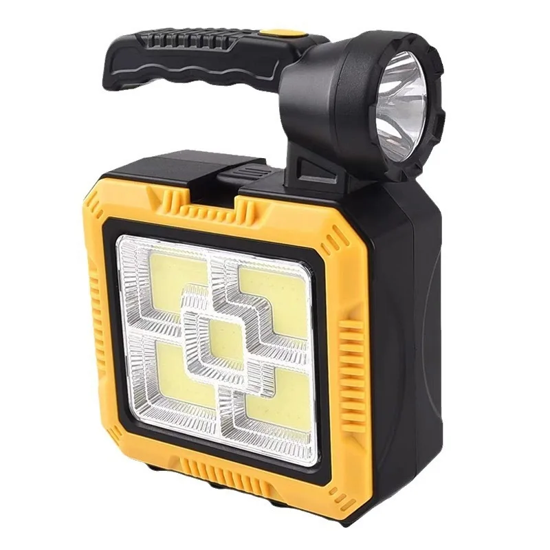 Lámpara solar portátil multifuncional con kit de herramientas – luz LED recargable con doble modo de iluminación – ligera, resistente y ecológica – ideal para camping, emergencias y actividades al