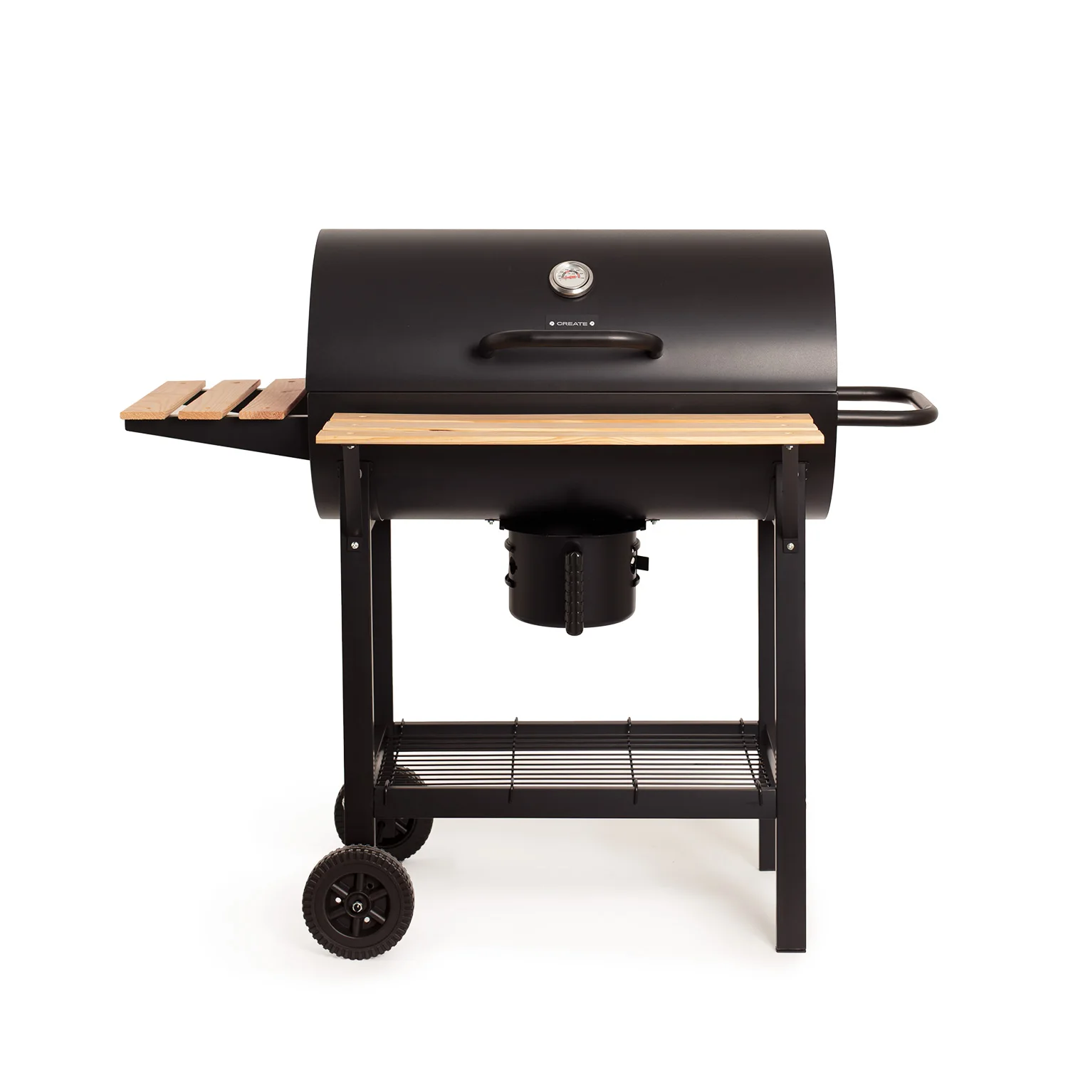 CREATE - Barbacoa ahumadora de carbón con ruedas -  BBQ SMOKEY EASY