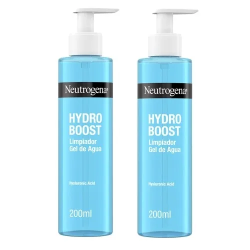 Neutrogena Hydro Boost Duplo Limpiador Gel de Agua 2x200 ml