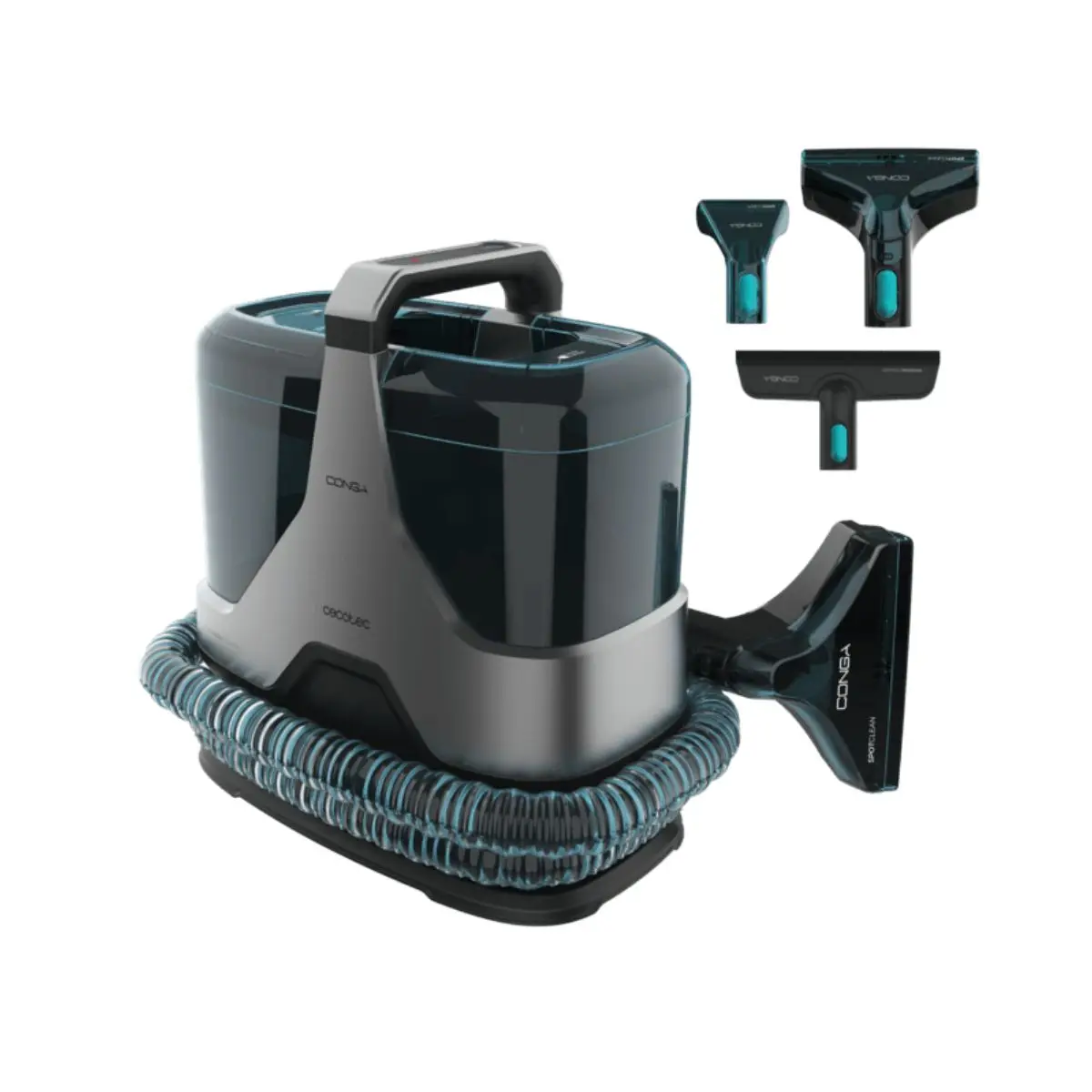 Aspirador de tapicerías Cecotec Conga 6000 Carpet&Spot Clean XXL Advance 600W 3 en 1 azul