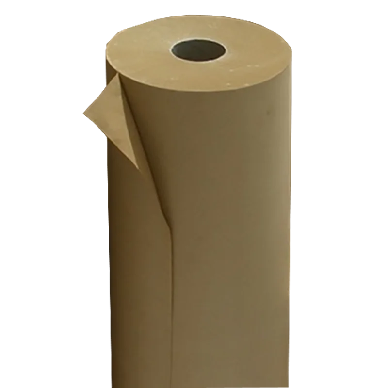 Dronpaper Bobina de Papel Kraft Marrón Grueso de 58- 67 Cm. Ancho y 100 ML. - Limpieza de Jaulas- Higiénico- Absorbente