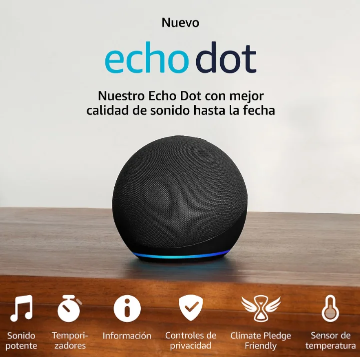 Amazon Smart Speaker Alexa Echo Dot 5th Generation BLACK
