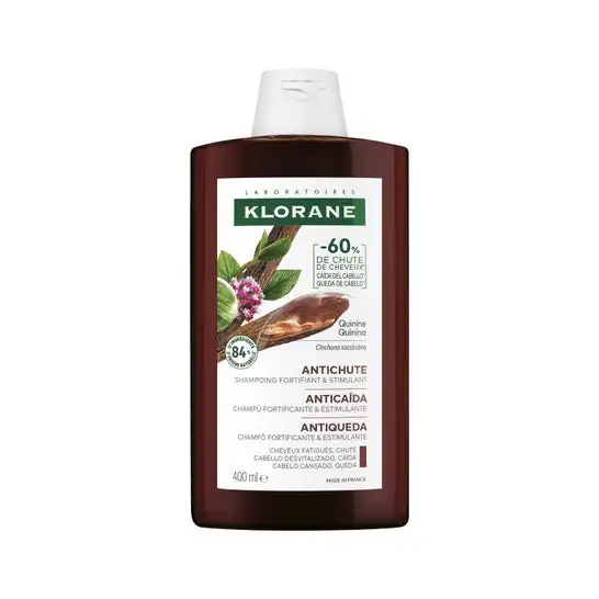Klorane Champú a la Quinina Anticaída Fortificante & Estimulante 400 ml