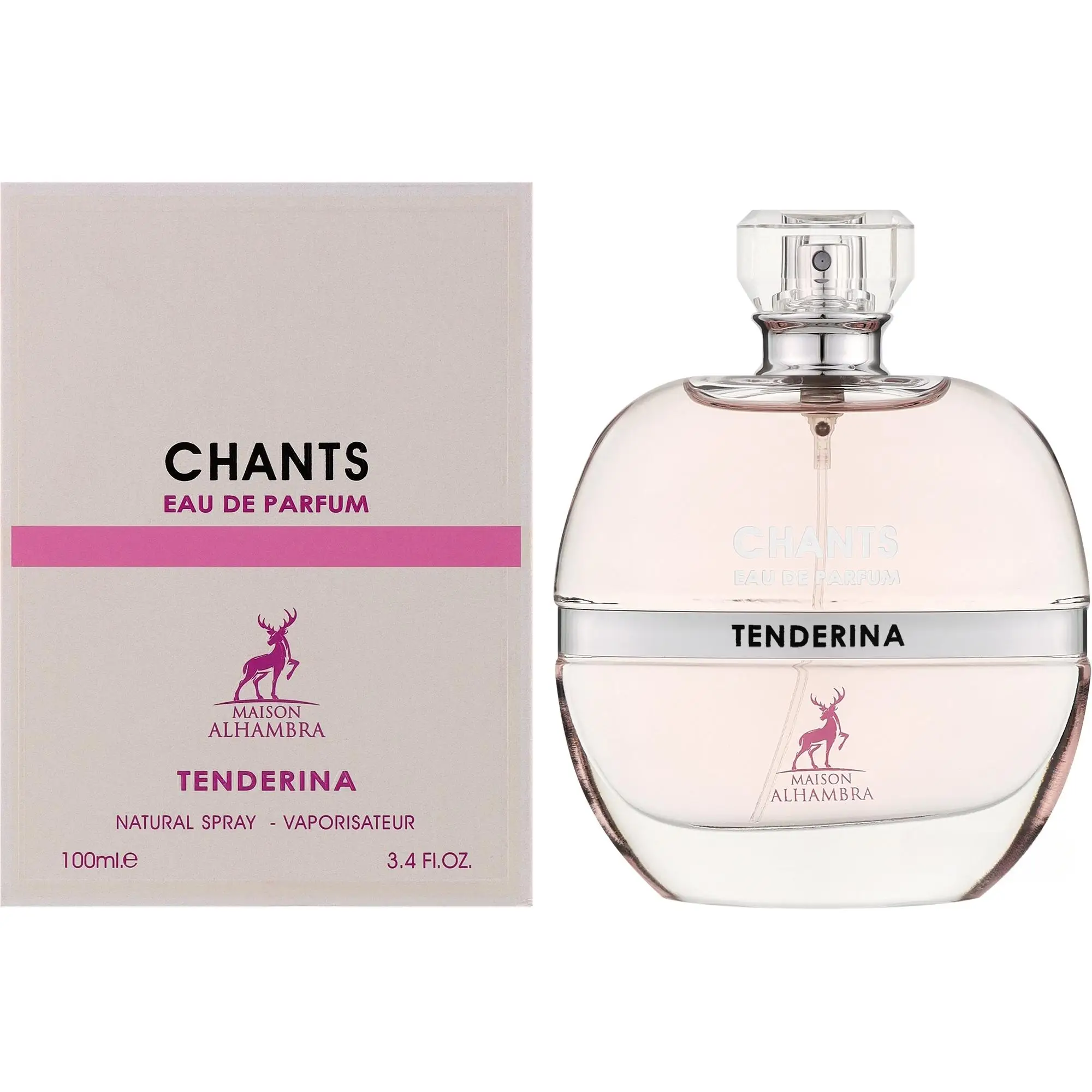 CHANTS TENDERINA 100ML EAU DE PARFUM Maison Alhambra Perfume Arabe Para Mujer ORIGINAL