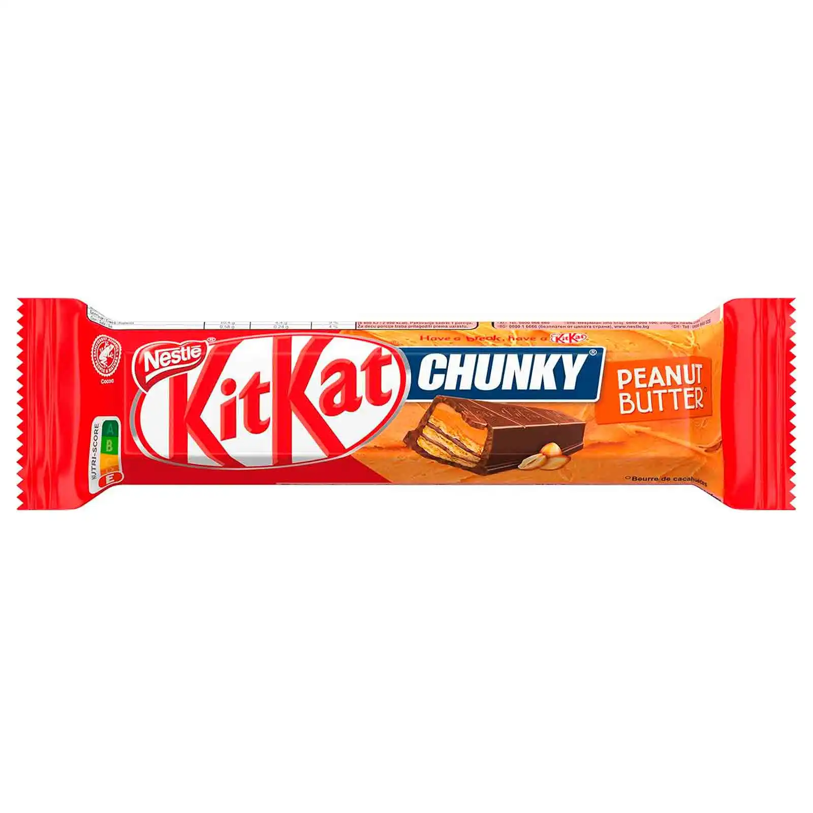 Nestle kit kat chunky peanut butter 42g (24 pack)