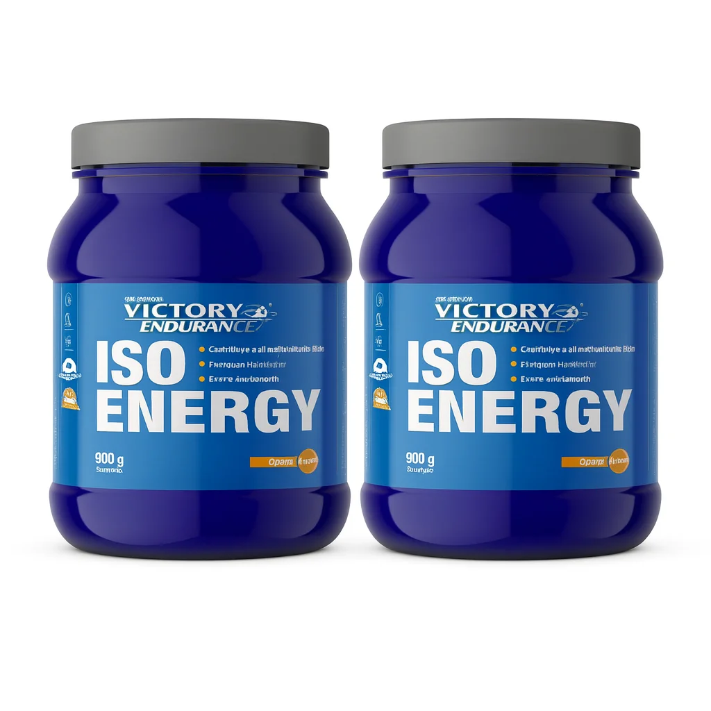 Pack 2 Victory Endurance Iso Energy 900g. Sabor Naranja.