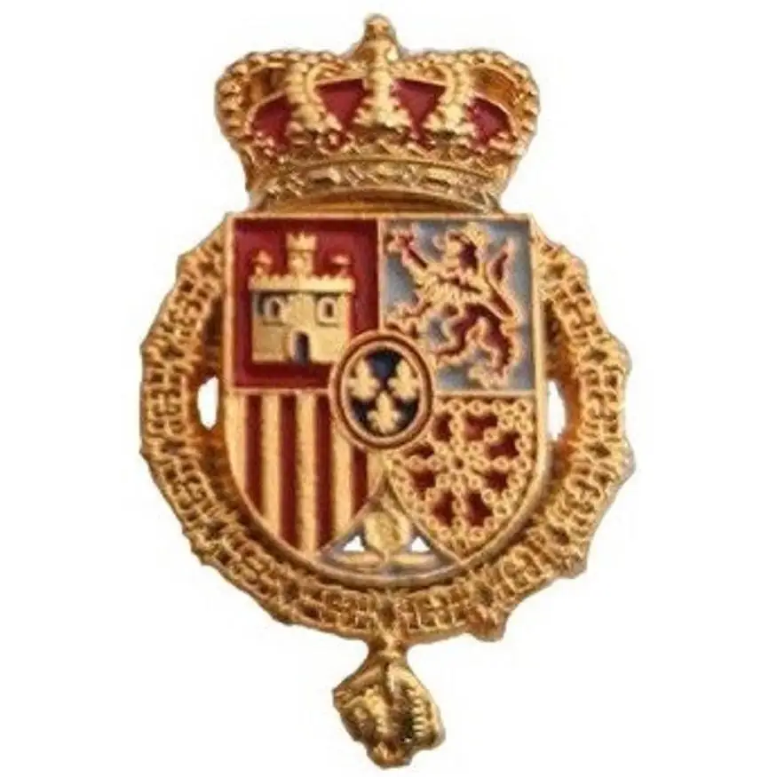 Pin Casa Real Felipe VI metallic-High Quality King souvenir in metal, great for collecting or giving-do it now!