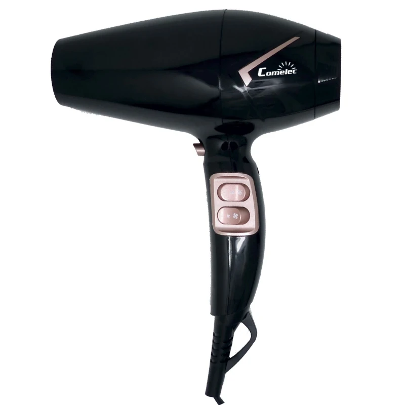 Secador 2200w Comelec Hd-7183 Con 3 Velocidades, 2 Temperaturas Y Aire Frio