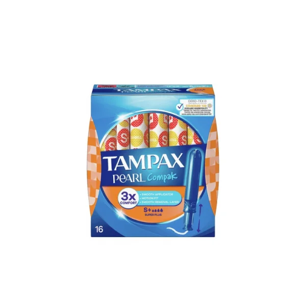Tampax compak pearl tampon super plus 178802 TAMPAX