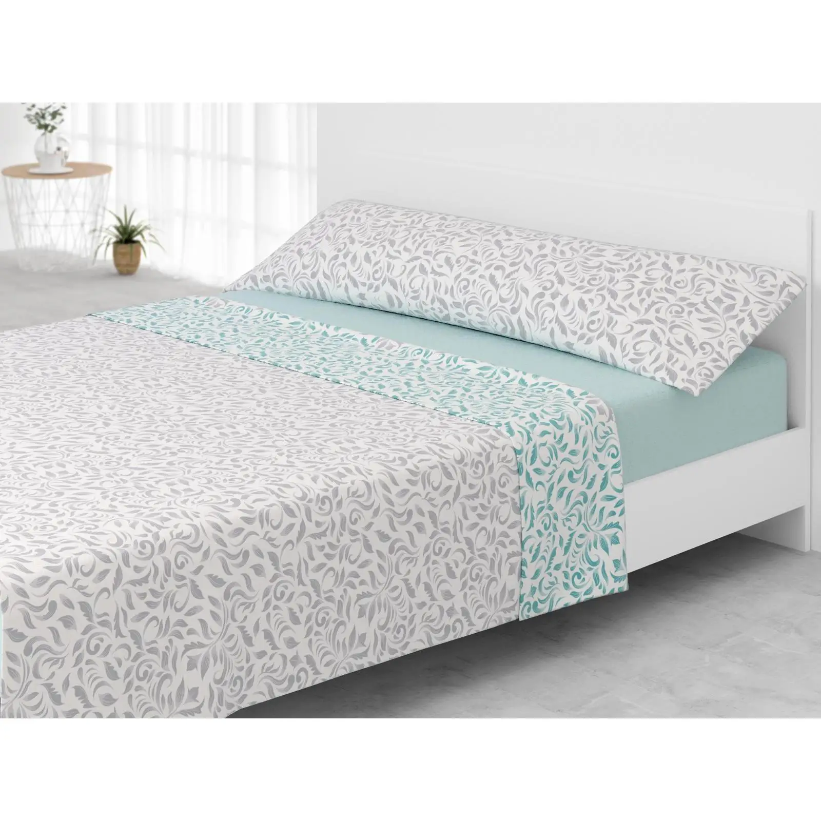 Juego Sábanas Coralina Cano AQUA