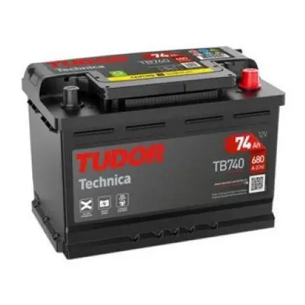 Tudor TB740 bateria de coche 12V 74Ah 680A, Gama Technica — oferta en AliExpress