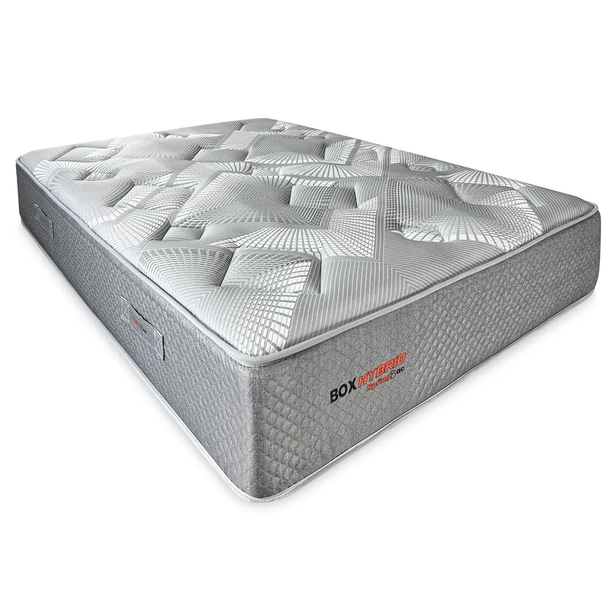 Premium viscoelastic mattress with hybrid box pocket springs - high quality - premium - height 26cm - firm - somnia rest - made in spain