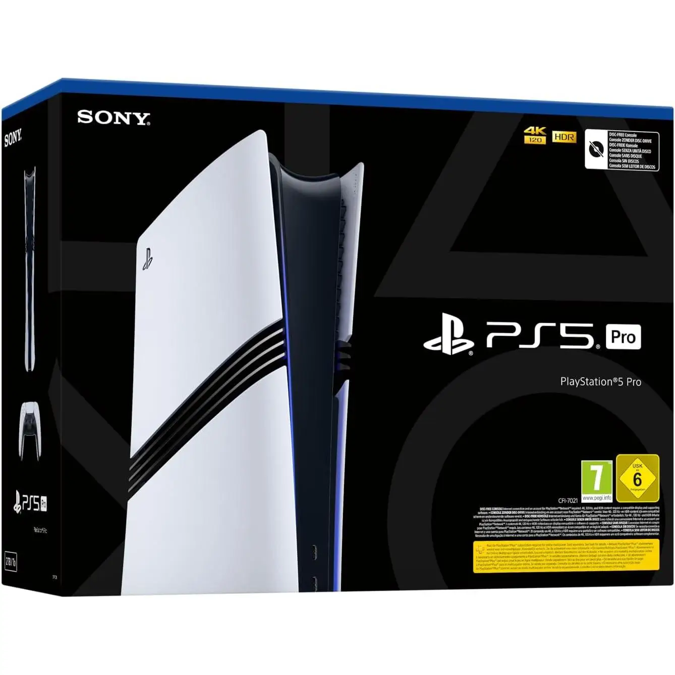 Playstation 5 pro console + external disc drive - new sealed #5