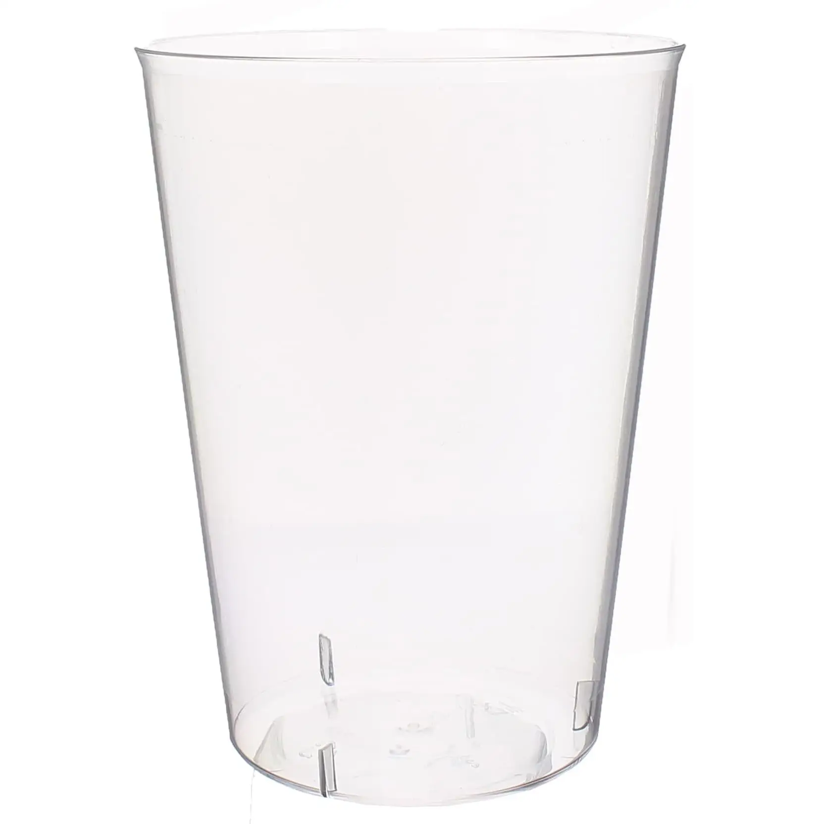 MONOUSO | Vaso Reutilizable PS Cristal Sidra 600ml (25 Uds)