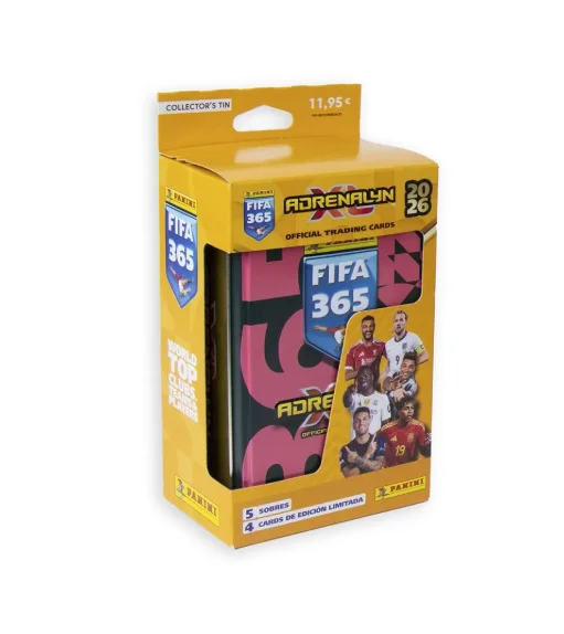 Panini fifa 365 adrenalyn 2026 - box of 24 tc envelopes or album launch + box of 24 envelopes and also box or gold envelope to choose from - official panini collection guaranteed read description
