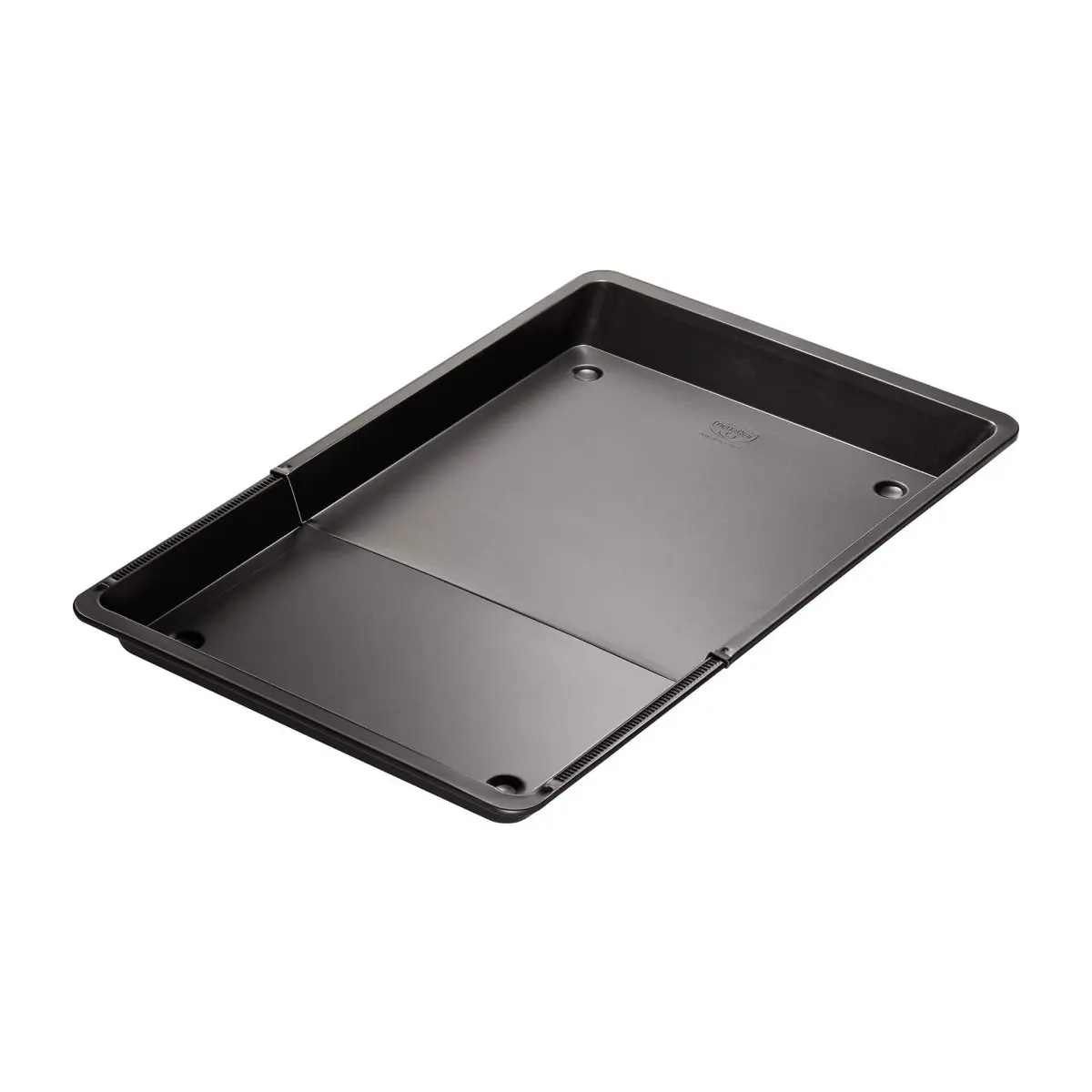 Dr Oetker Bandeja Extensible 33x37-52Cm, acero con revestimiento antiadherente especial, color negro. 1 ud.