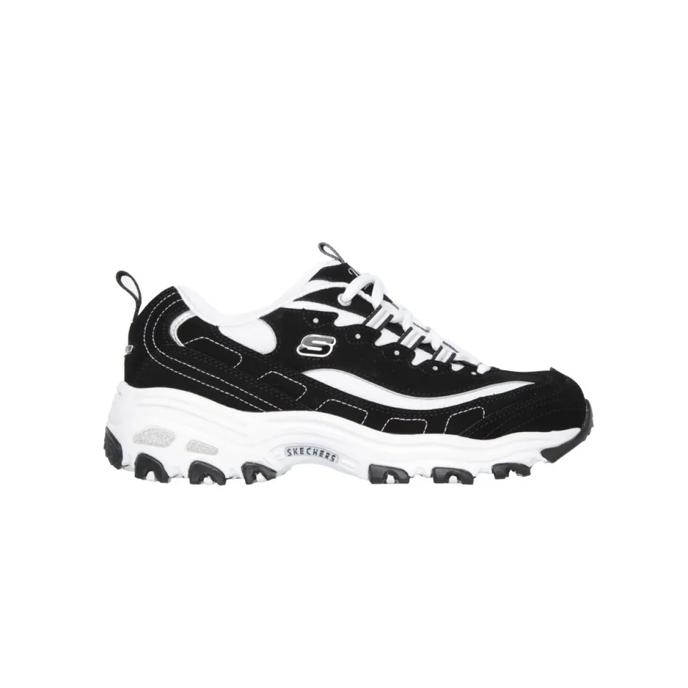 Sneakers Skechers 11930 para Mujer en Color Negro - Calzado Femenino de Estilo Urbano