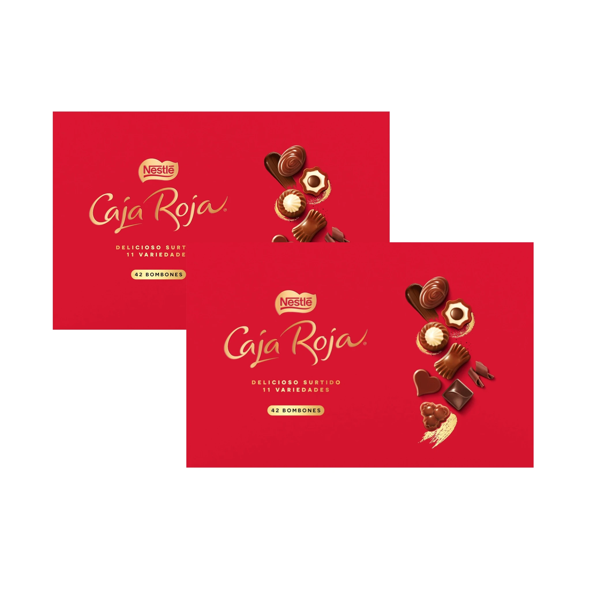 Nestle red box 【pack 2】assorted chocolates case 398 g x2 boxes