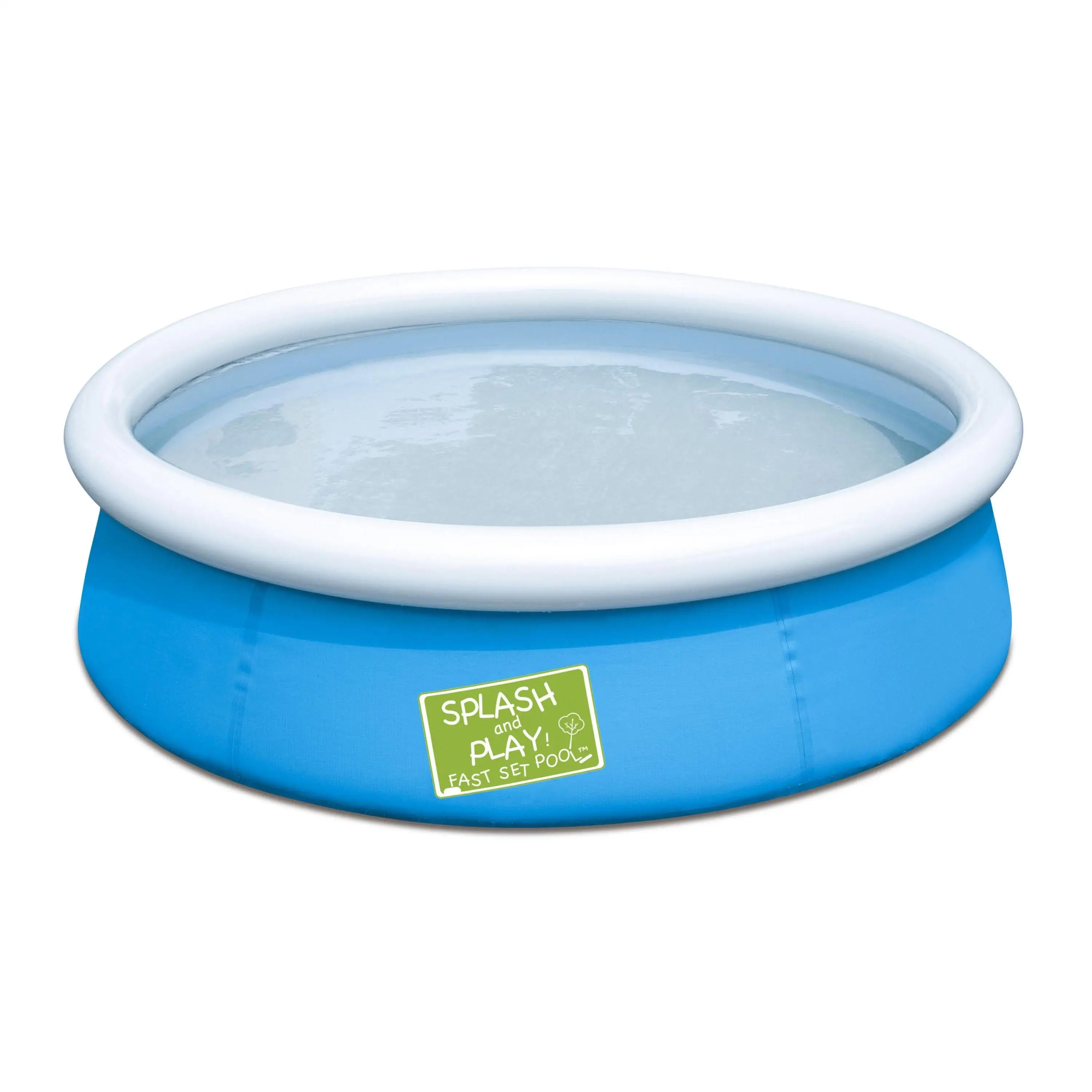 Piscina infantil económica Bestway redonda con aro superior hinchable sin depuradora para niños de 152cm de diámetro y 38cm de altura