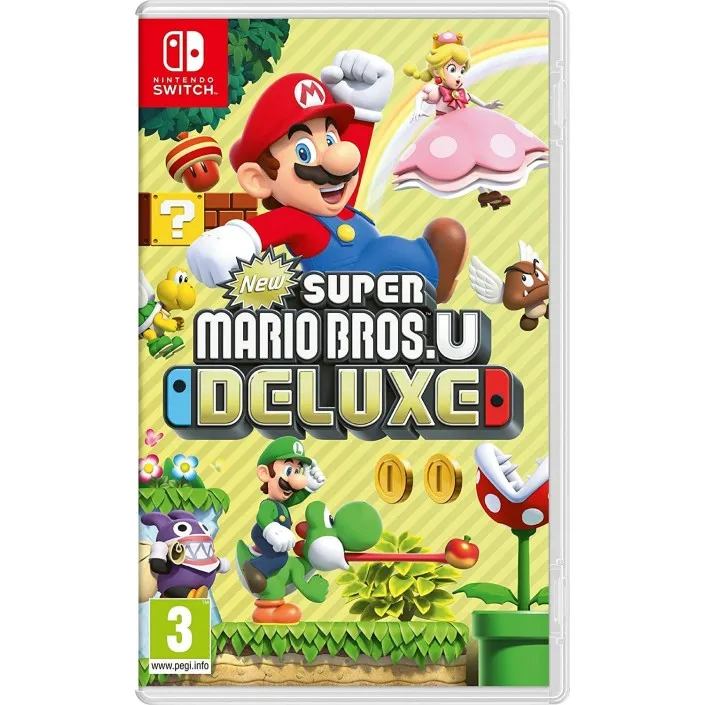 Juego New Super Mario Bros.U Deluxe para Nintendo Switch PAL EU - Nuevo Original Precintado