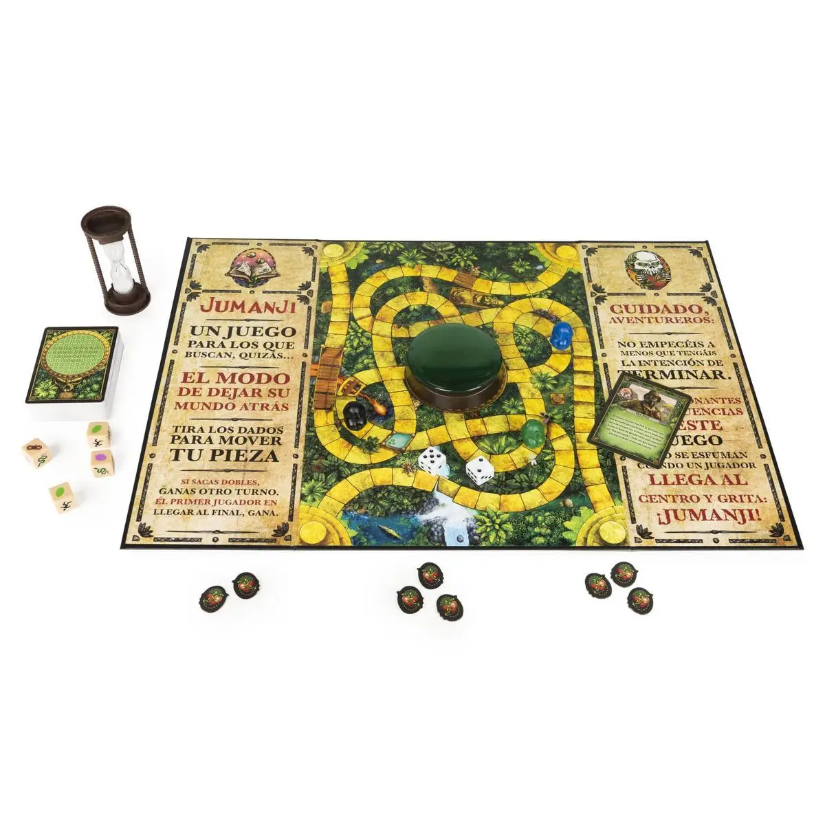 JUMANJI Spanish Board Game by Spin Master for 2-4 Players, perfect for kids aged 8 and up, featuring exciting challenges and puzzles for family game nights. #3