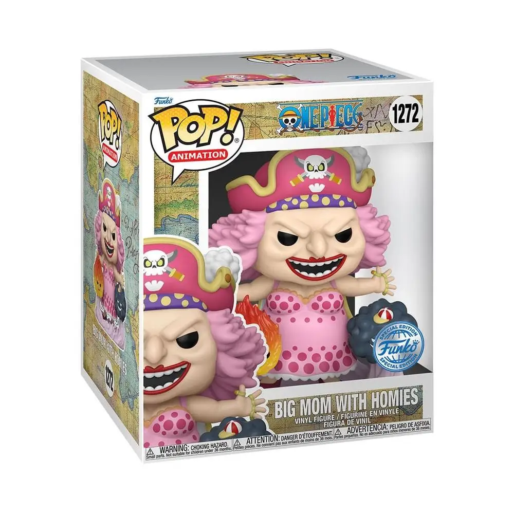 Funko Pop! Super: One Piece - Big Mom w/Homies Galactic Toys Exclusive-collectible vinyl figure-gift Idea-official merchandise-Toys for kids and adults-Anime Fans - MR POPYE