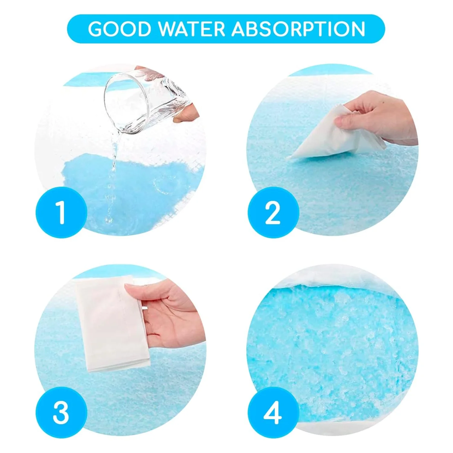 Lifelong - 100 u dog pads hygienic training mat for dogs. Ultra absorbent 60cm*60cm,