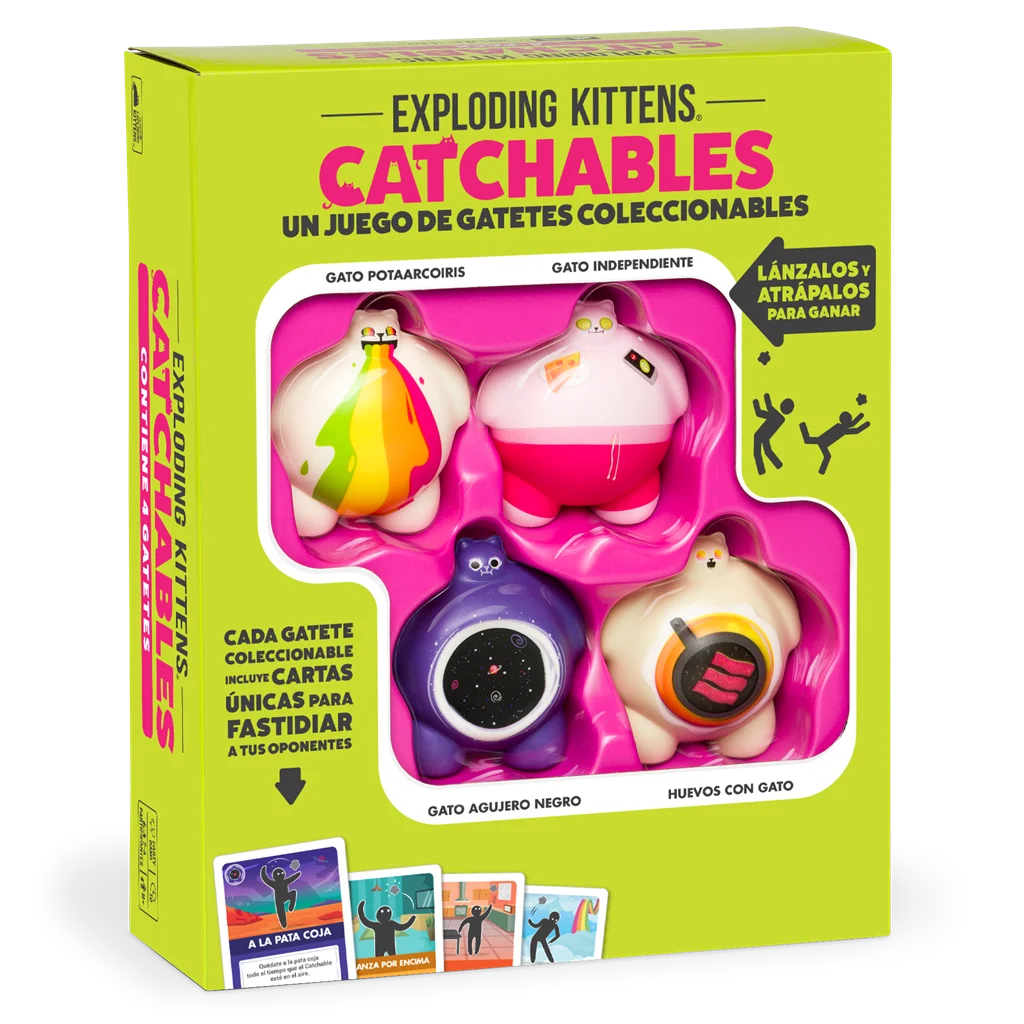 EXPLODING KITTENS CATCHABLES CORE PACK - Imagen 3
