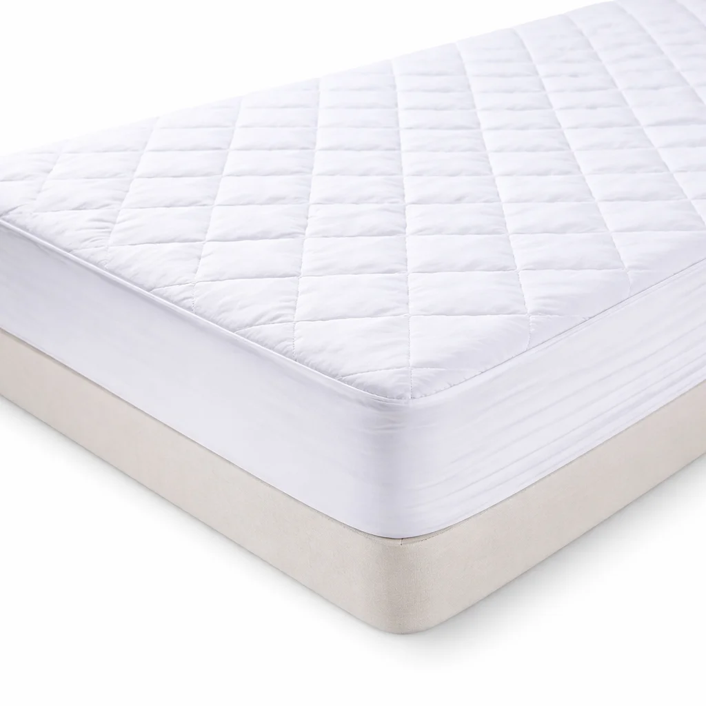 Protector de Colchón Impermeable Acolchado Antiácaros con Ajuste Elástico 360°, Transpirable, Antialérgico y Lavable – Protección Total contra Líquidos y Manchas