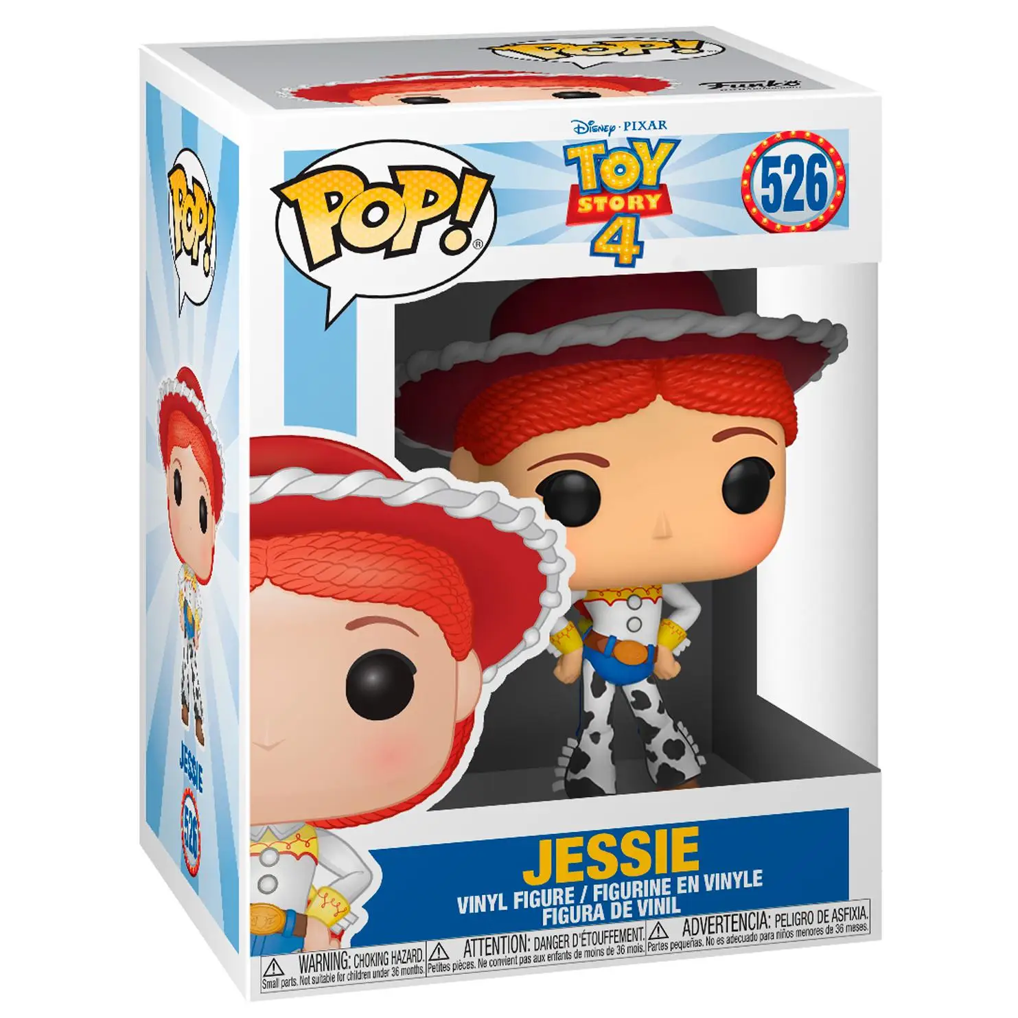 Funko Pop! Disney: Toy Story 4 - Jessie #526 - Figura de Vinilo Original