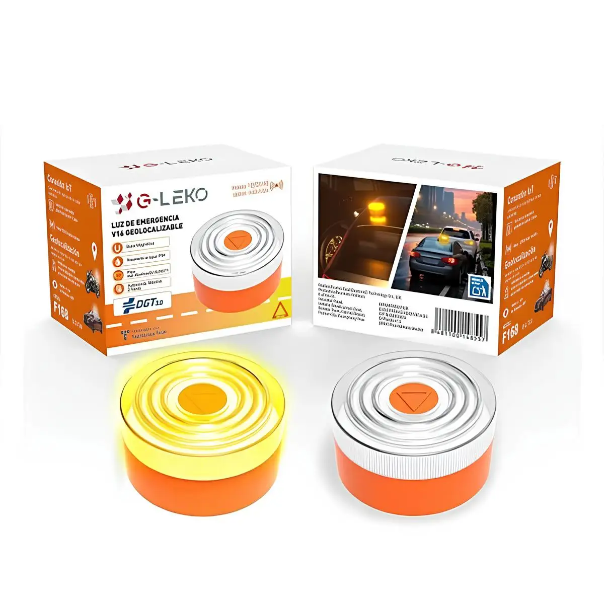 Baliza V16 1pcs Homologada por DGT Sistema de Geolocalizació