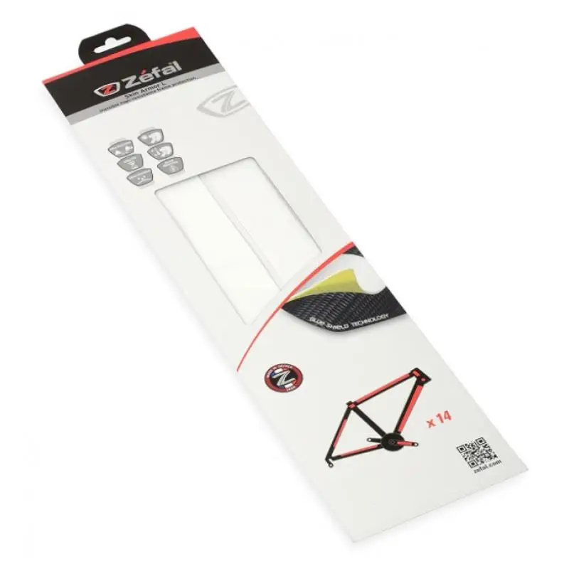 ZEFAL | Protector De Cuadro Skin Armor L - Protección de cuadro alta resistencia, el Skin Armor L es una película de poliuretano que protege su bicicleta contra los impactos