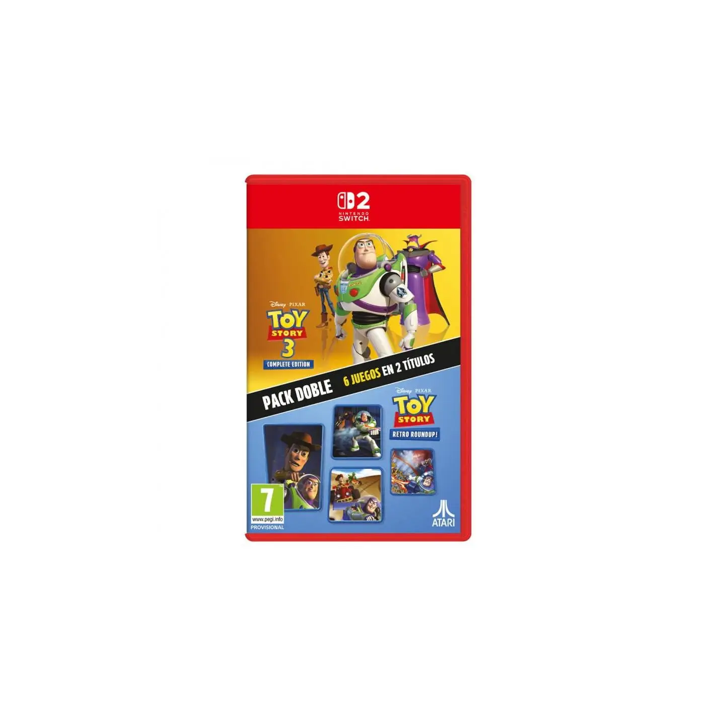 Toy Story: Retro Roundup! + Toy Story 3 Complete Edition Double Pack - Switch 2 Version - Version EspaÃ±a