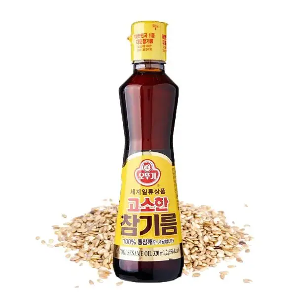 Aceite De Sesamo Chamgireum 100% Coreano
