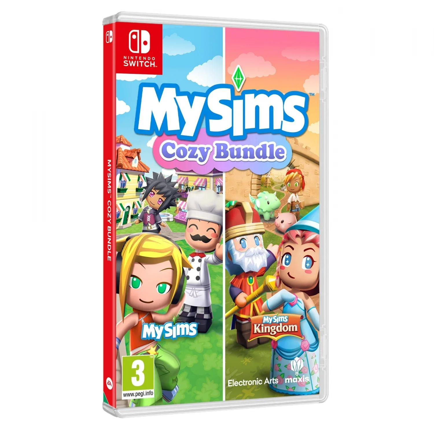 MY SIMS COZY BUNDLE (MY SIMS + MY SIMS KINGDOM) para Switch. Electronic Arts