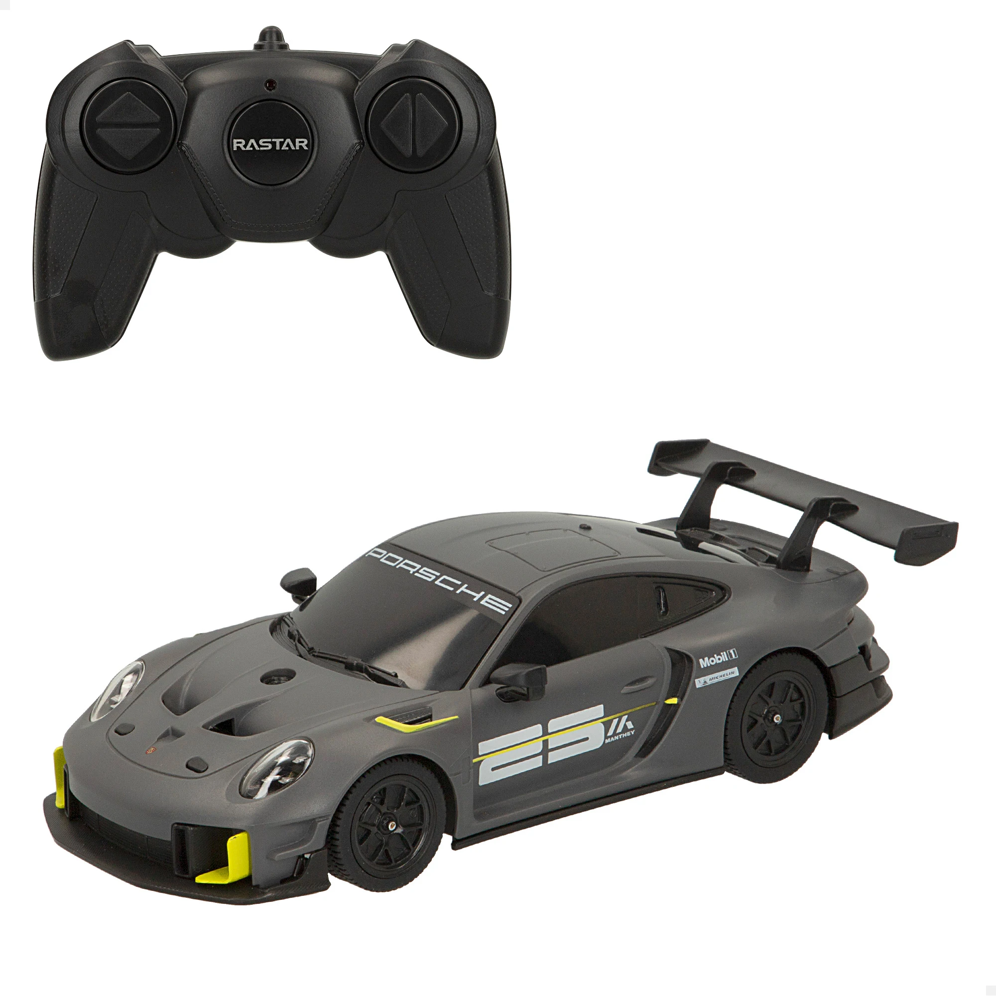 RASTAR - Coche teledirigido, Porsche 911 GT2 RS Clubsport 25, Licencia oficial, Escala 1:24, Coches teledirigidos, Vehículo radiocontrol, Control remoto, Edición limitada, +6 años