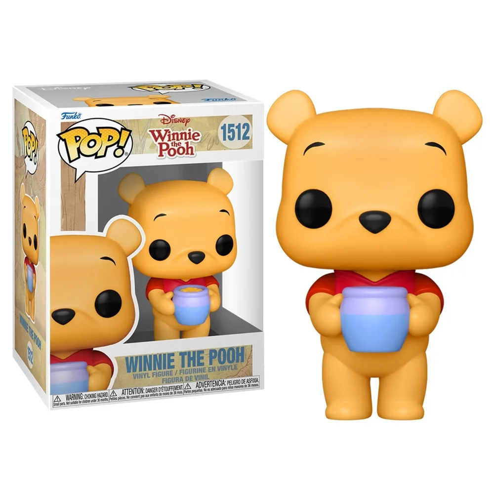 FUNKO POP! WINNIE THE POOH – WINNIE THE POOH CON TARRO DE MIEL, 80236, Nº1512, PRODUCTO CON LICENCIA OFICIAL