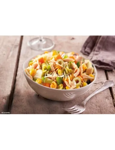 Pasta salad wheelbarrow with tuna 240gr 8u.
