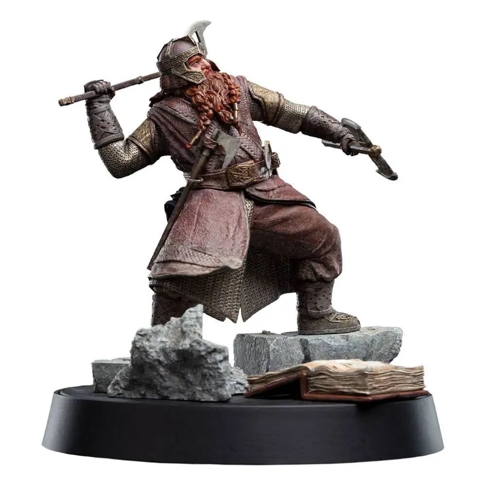 El señor de los anillos figures of fandom estatua pvc gimli 19 cm