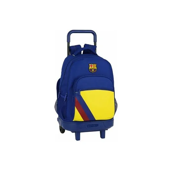 Safta - f.c.b. Backpack with built-in trolley unique design and official license - shoulder pads and padded backpack - removable backpack can be washed - built-in trolley backpack unique design - ergonomic backpack and padded shoulder pads - Product Main Image