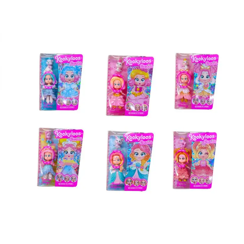 KOOKYLOOS PRINCESS 2025 6 DIFFERENT PRINCESSES TO CHOOSE OFFICIAL GUARANTEED